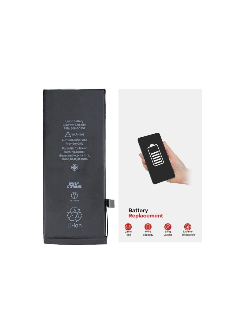 Generic - iPhone SE 2nd Generation Replacement Battery with High Capacity 1821mAh - Image 1