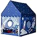 Sherilyn Kids Play Tent Playhouse Indoor Tent for Kids Boys Toddler Large Castle Play House Bed Tents Spaceship Outer Space Rocket Blue Kid Toys for Boy Girl Birthday House Gift - Image 4