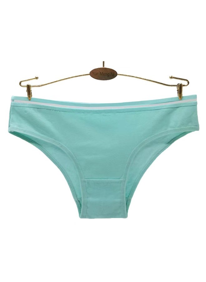 Zeemey - Zeemey 6-Piece Cotton Breathable Panties Low Waist Fashionable Ladies Panties - Image 1