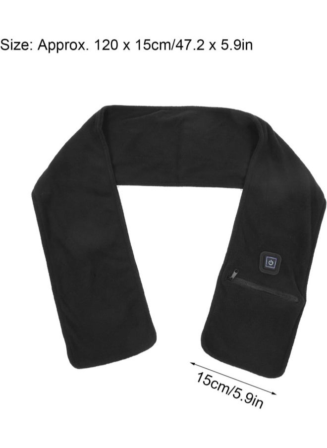 silvercnc Neck Heating Pad, USB Heated Scarf, Neck Heating Scarf Wraps for Neck Pain Relief, Stiffness Relief and Winter Cold  - Image 2