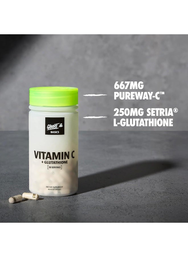 Ghost مكمل فيتامين C + جلوتاثيون للرجال والنساء - Image 3