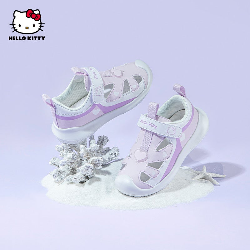 Hello Kitty Baby Sandals Summer Toddler Shoes 2-5 Years Old Kindergarten Soft Bottom Baby Shoes Children'S Sandals - Image 4