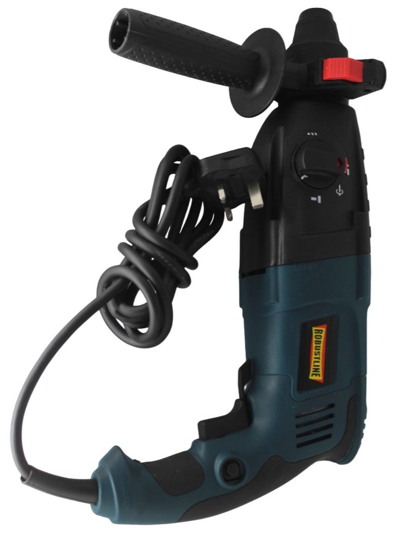 ROBUSTLINE ROBUSTLINE SDS Rotary Hammer Drill – 800W, 26mm, Dual Modes, 360° Rotating Handle, with Carry Case – For Concrete & Masonry  - Image 2