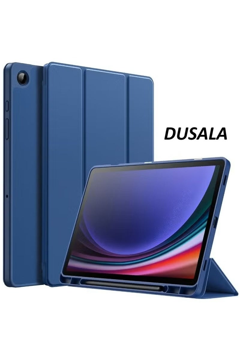 DUSALA Case for Samsung Galaxy Tab A9 8.7 Inch 2023 Soft TPU TribFold Stand Protective Tablet - Image 1