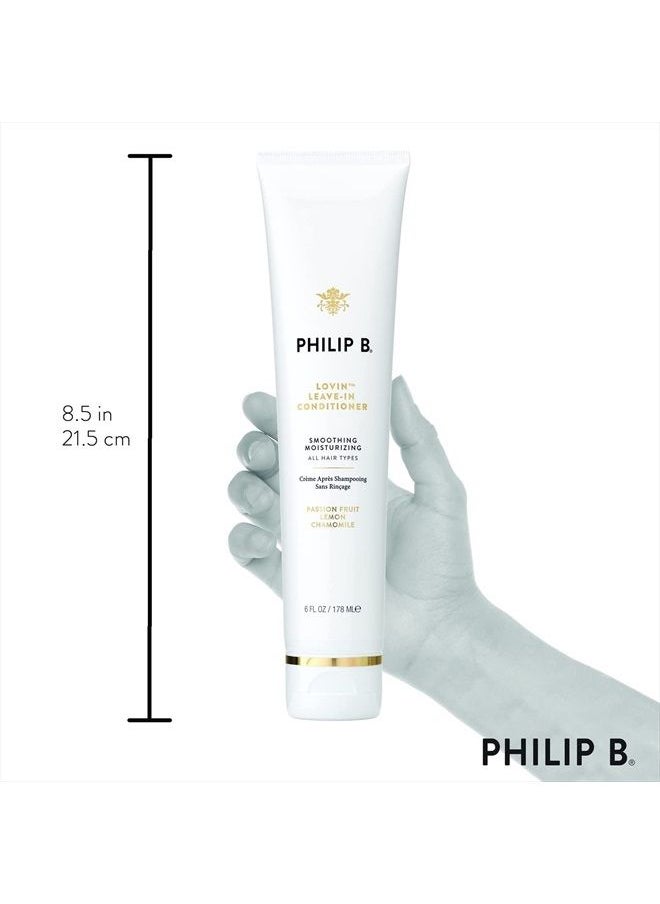 PHILIP B - Lovin' Leave-In Conditioner 6 oz. (178 ml) | Light Moisturizing Styling Crème, Tame Frizz and Flyaways - Image 1