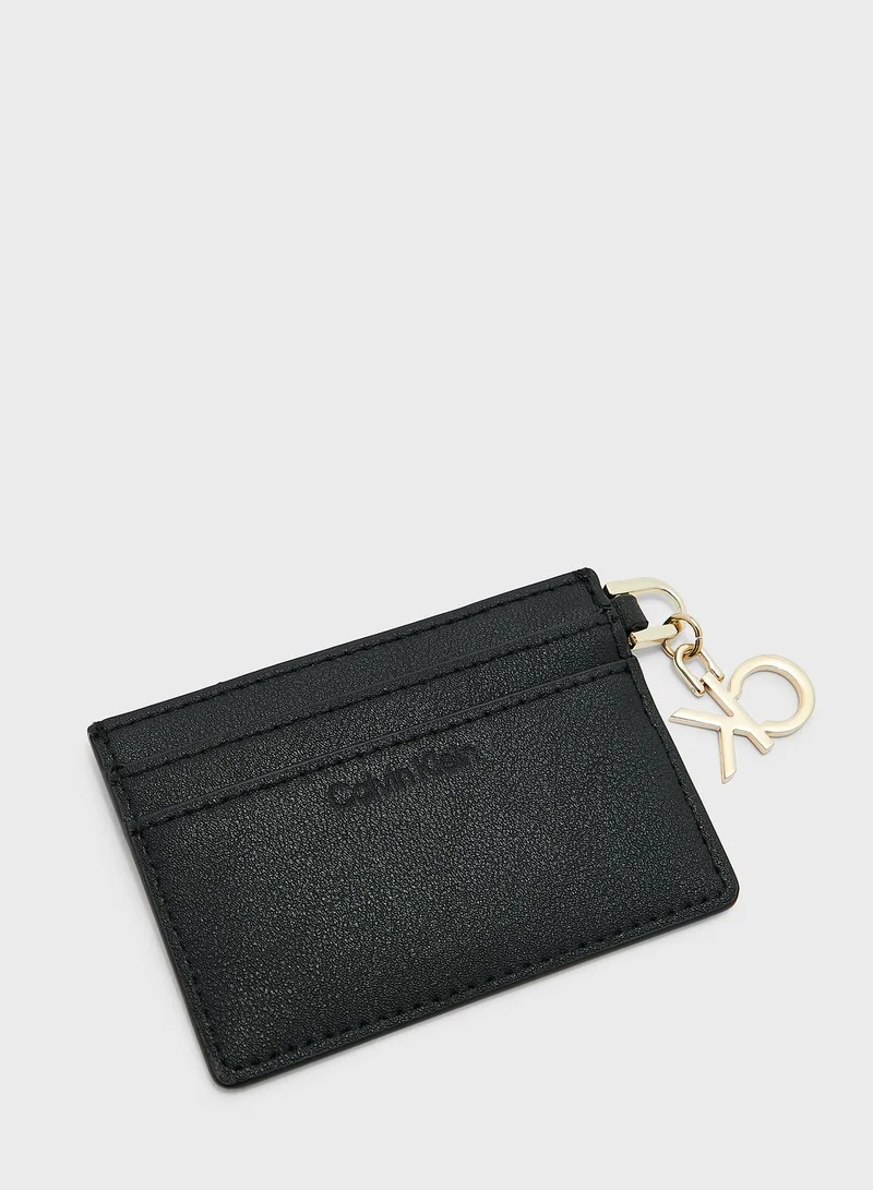 CALVIN KLEIN Snakeskin Effect Card Holder