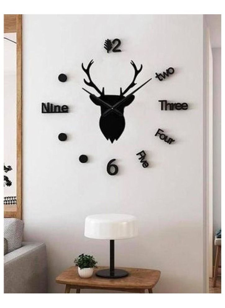 Creative Markhor 2021 Arrival New Design 3D | DIY Wall Clock