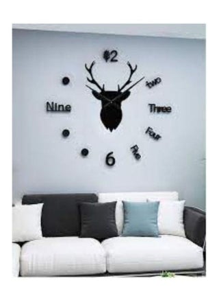 Creative Markhor 2021 Arrival New Design 3D | DIY Wall Clock - pzsku/Z038A6BD9CA3B401F75D5Z/45/_/1652167603/4d39f1e1-c124-4557-82d8-15bd479614f8