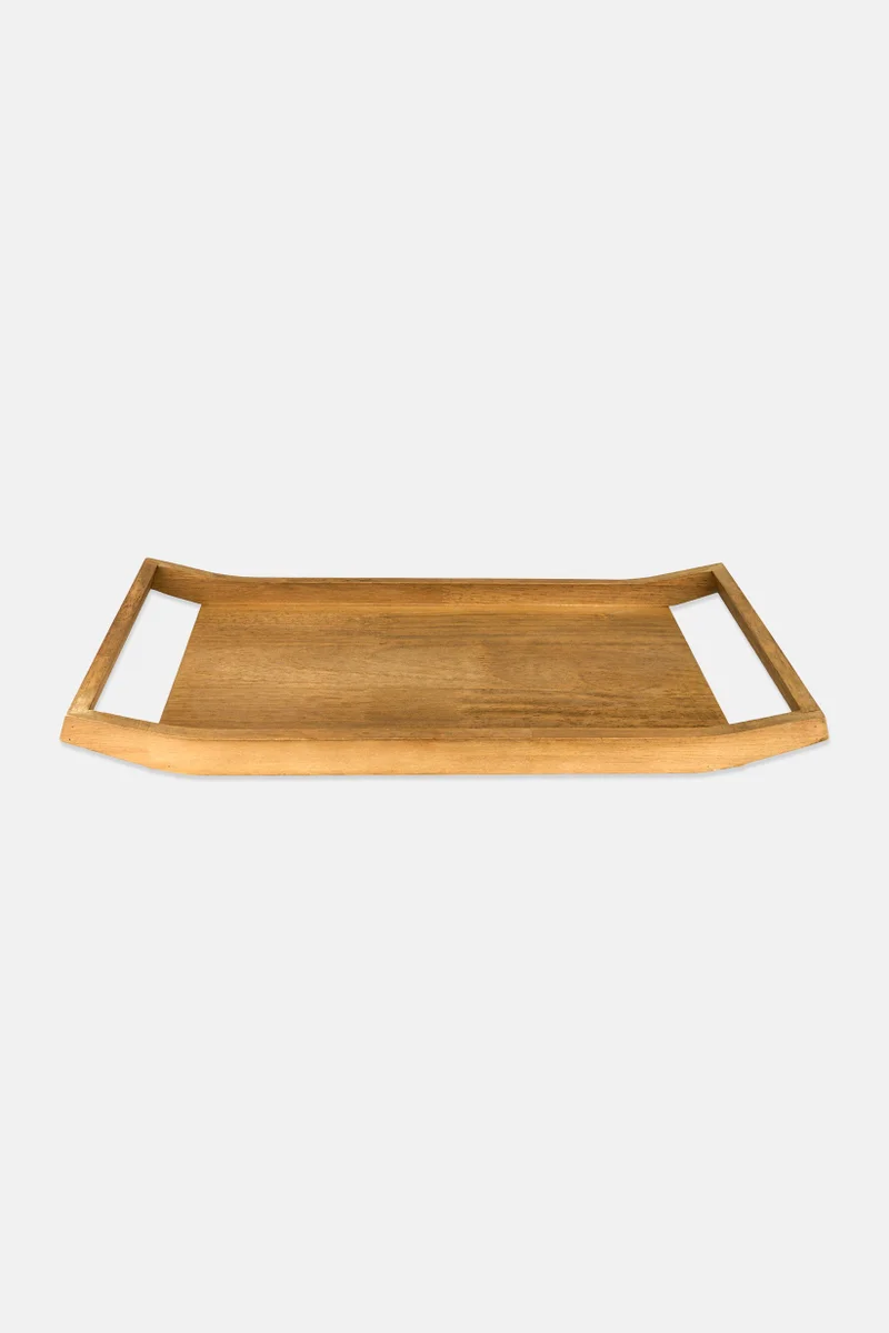 Muy Mucho Wooden Trey 50 x 25 cm, Tan