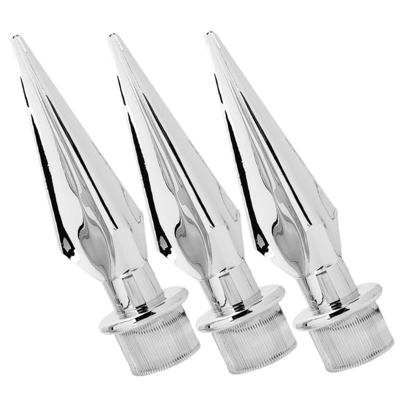 3 Piece Flag Pole Topper Ornament Replacement Easy Garden Decor - Image 2