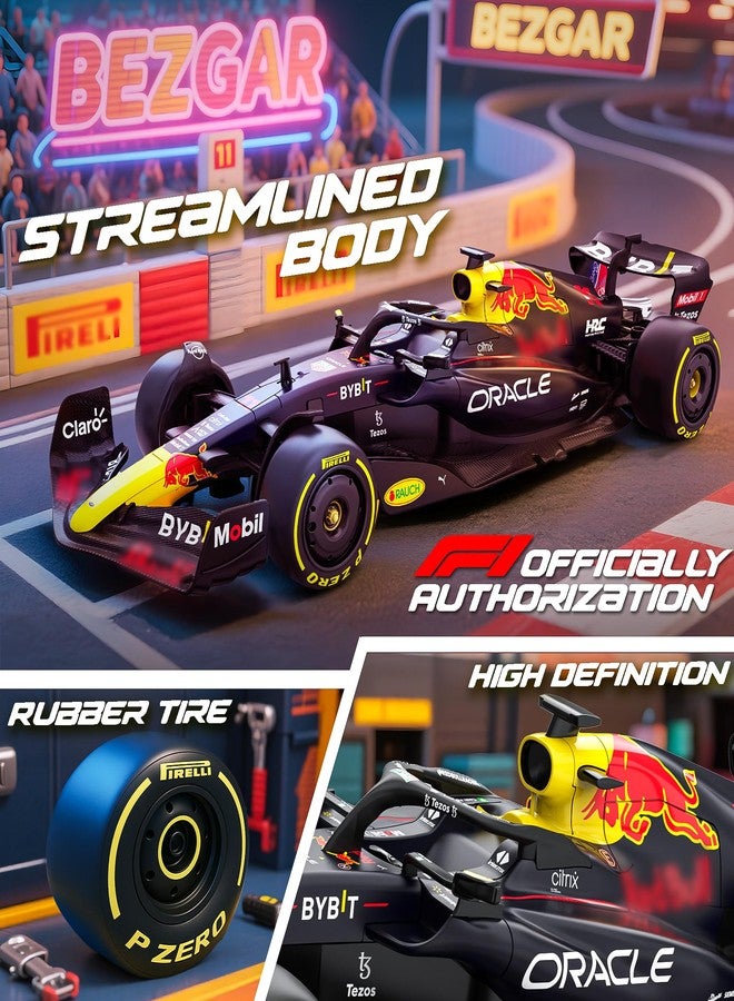 BEZGAR سيارة بيزجار F1 للتحكم عن بُعد - سيارة لعبة Rb18 مرخصة رسميًا نموذج 1:18، سيارة سباق F1 RC بتردد 2.4GHz للأولاد والبنات والبالغين، مثالية للأطفال وجامعي التحف 94800 - Image 2