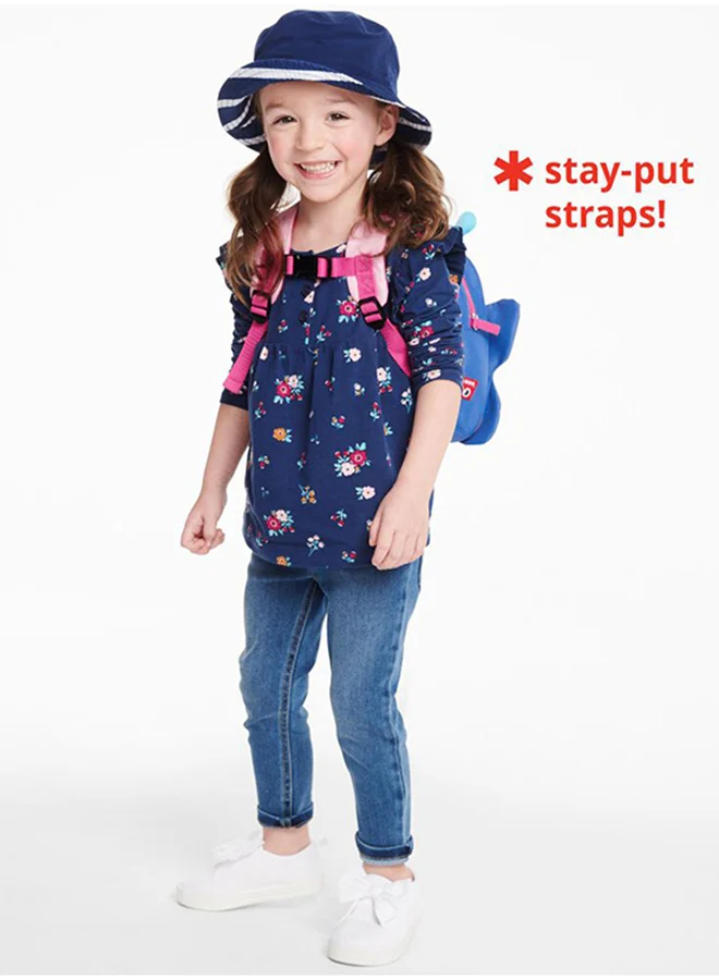 Skip Hop Toddler Backpack Leash, Zoo, Butterfly, 212262, Zoo Pack, 7.5 X 3.25 X 9 Inch