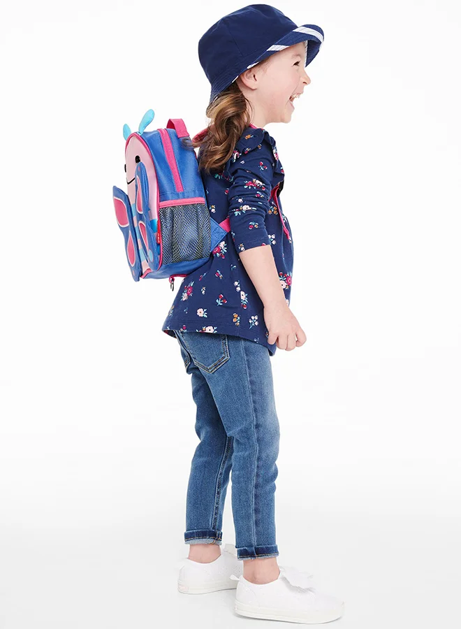 Skip Hop Toddler Backpack Leash, Zoo, Butterfly, 212262, Zoo Pack, 7.5 X 3.25 X 9 Inch