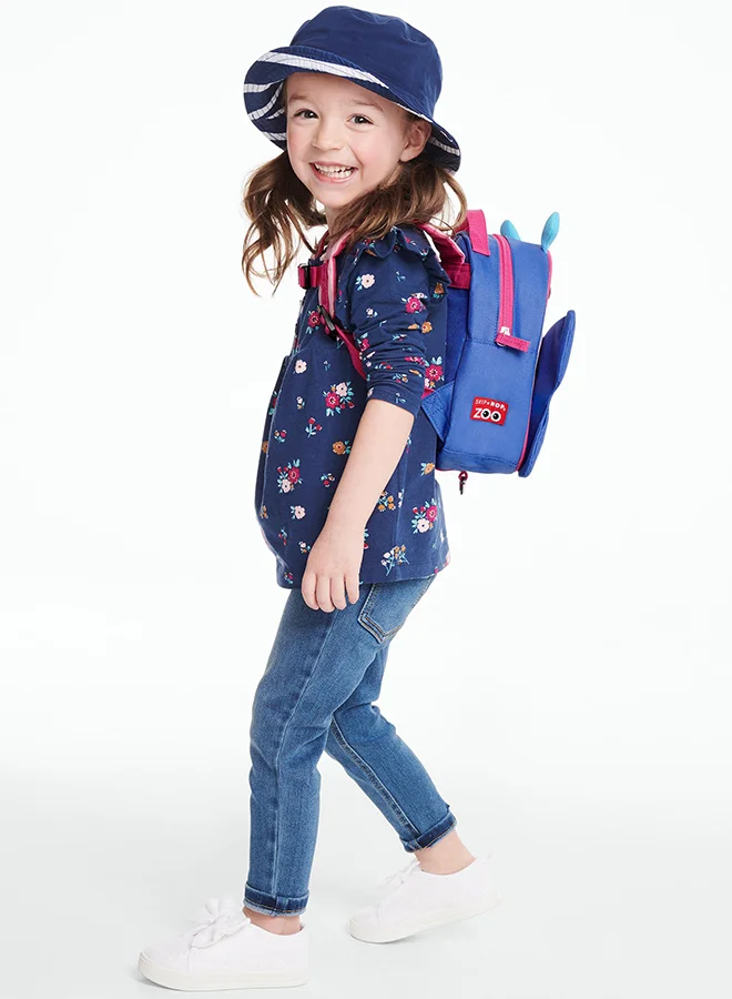Skip Hop Toddler Backpack Leash, Zoo, Butterfly, 212262, Zoo Pack, 7.5 X 3.25 X 9 Inch