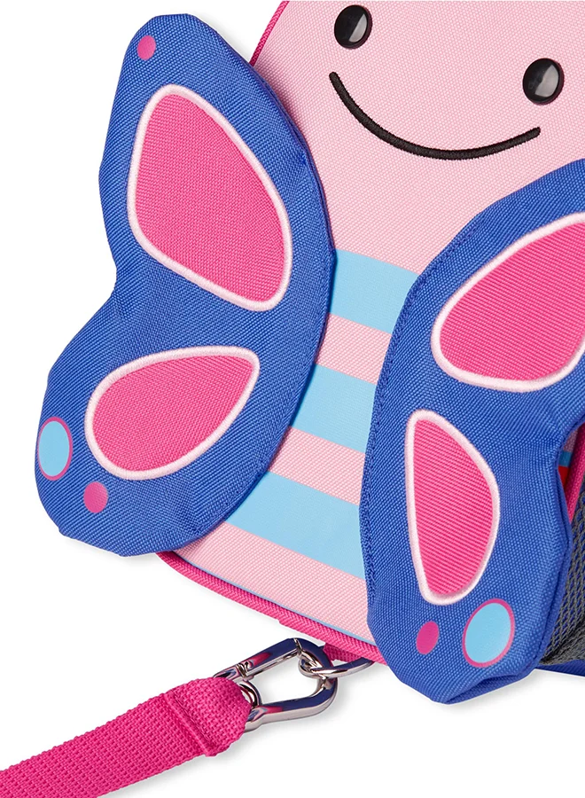 Skip Hop Toddler Backpack Leash, Zoo, Butterfly, 212262, Zoo Pack, 7.5 X 3.25 X 9 Inch