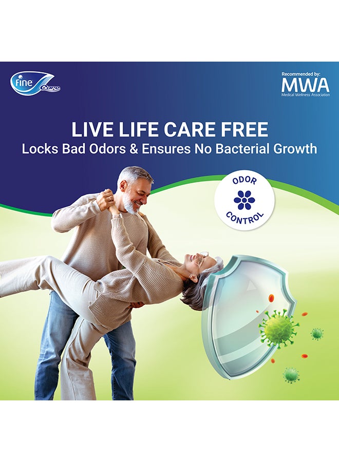 Fine Care Incontinence Unisex Adult Pull Up Diapers - Large Waist Size 100-140cm - Image 4