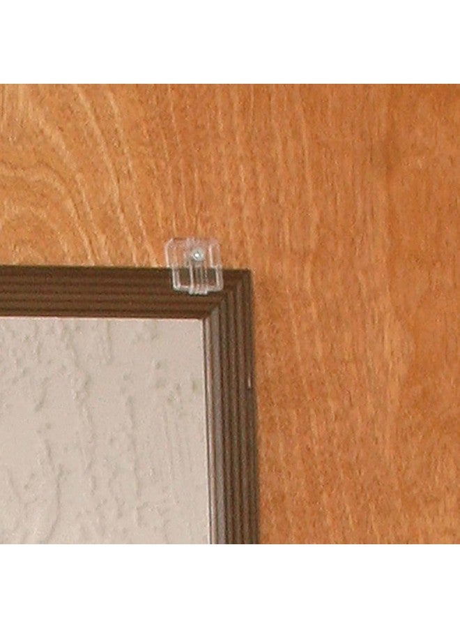 أو أو كيه 534016 1/4 بوصة 20 رطل حامل مرايا بلاستيكي قابل للتعديل، 4 عبوات - Image 3