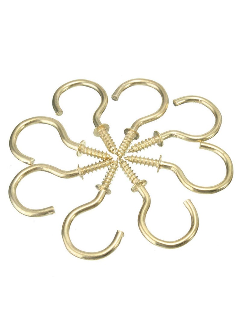 DIY Crafts DIY Crafts Design No 2 Pack of 50X Pcs Ceiling HooksCup Hook Holder Go Design No 2 Pack of 50X Pcs  - Image 3