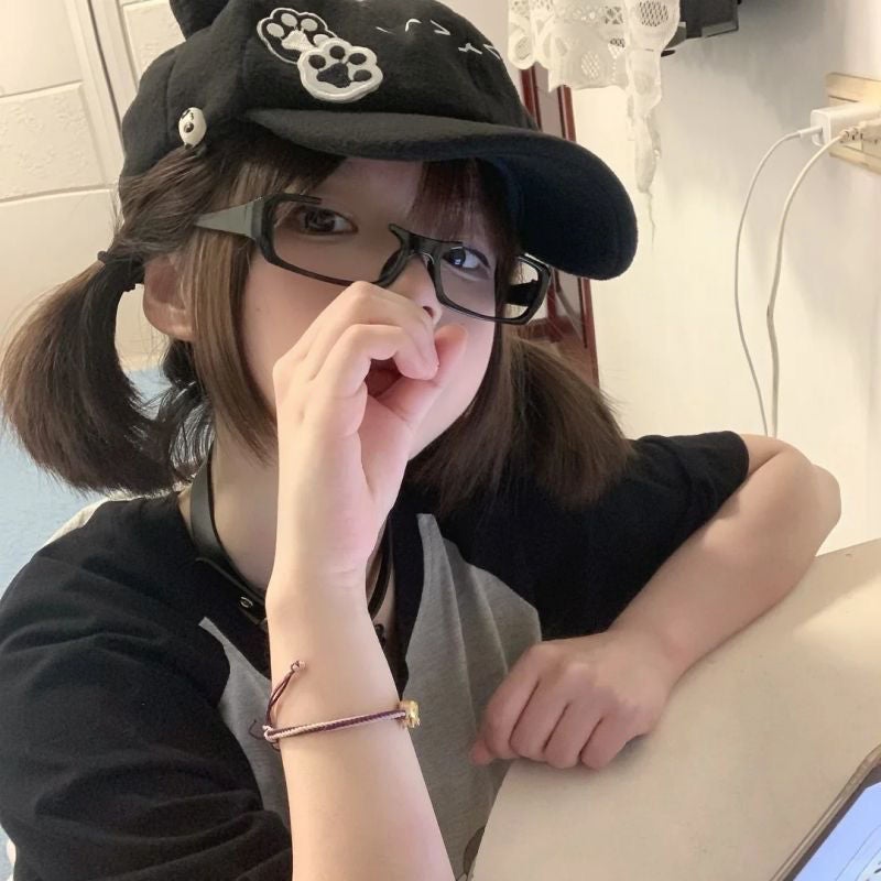 Cute Cartoon Cat Ear Baseball Cap for Women - Image 3