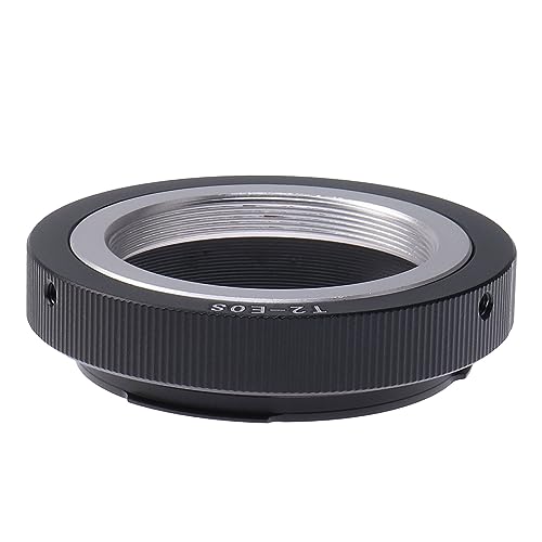 FocusFoto T2 T Mount Lens to EF Mount Adapter Ring for Canon EOS 90D 80D 77D 70D 60D 5D Mark II III IV 5D2 5D3 7D 6D 200D II 1500D 1300D 1200D 850D 800D 760D 750D 700D 650D 100D Camera Body - Image 3