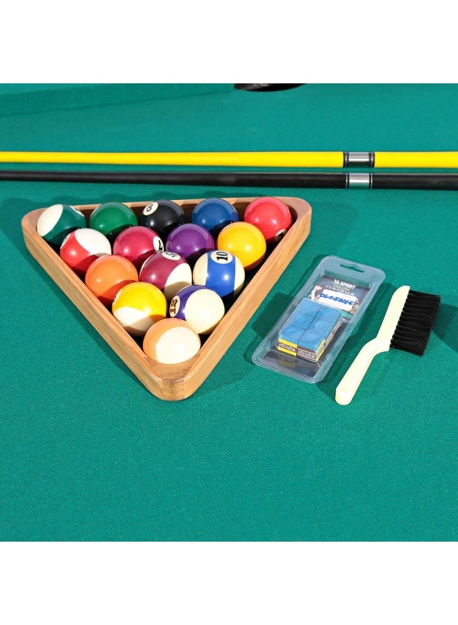 Roma Italy 8FT Non-KD Billiard Table HBT181D02S2 Roma Italy – Premium Wooden Pool Table (L 96” x W 52” x H 31”) for Professional & Home Use - Image 3