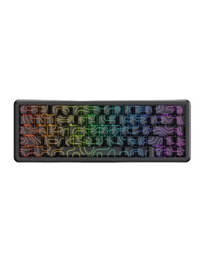 onikuma G67 Magnetic Axis Mechanical Keyboard Contour Line Side Engraved Wired RGB Gaming Keyboard Low Latency 8K Polling Rate Magnetic axis - Image 1