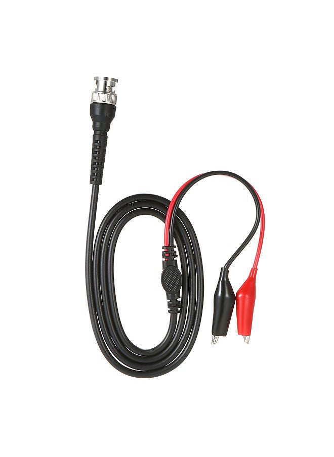 BNC to Alligator Clips Test Lead Kits BNC to Dual Testing Clip Test Leads Probe 50MΩ RF Coaxial Cable with BNC Head
