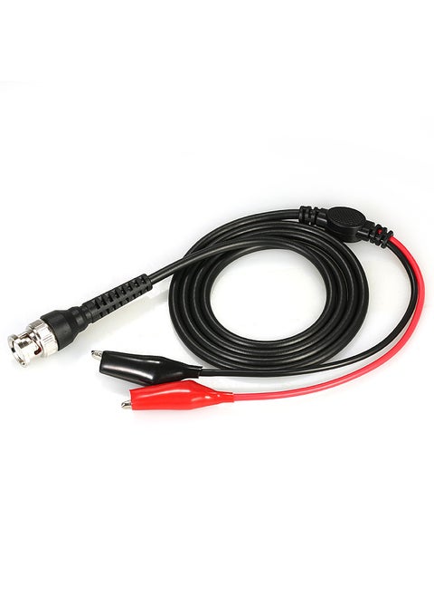 BNC to Alligator Clips Test Lead Kits BNC to Dual Testing Clip Test Leads Probe 50MΩ RF Coaxial Cable with BNC Head