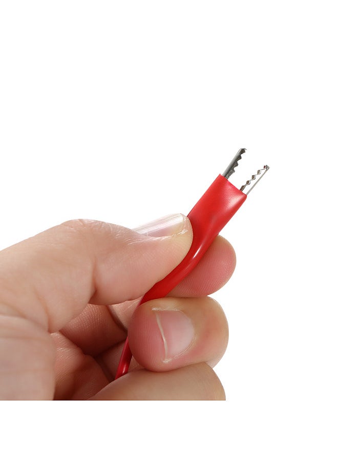 BNC to Alligator Clips Test Lead Kits BNC to Dual Testing Clip Test Leads Probe 50MΩ RF Coaxial Cable with BNC Head