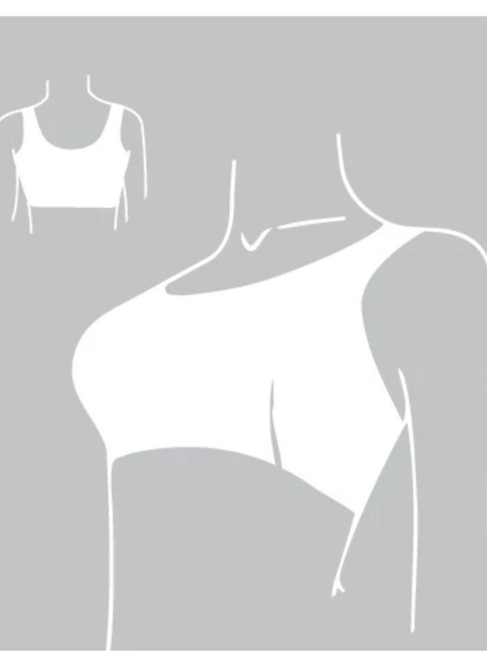 Milk Women Soft Non Padded Bra (Wide Strap) White  - Image 5