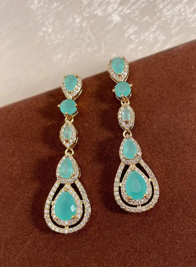 Take Two Embellished Dangle Earrings