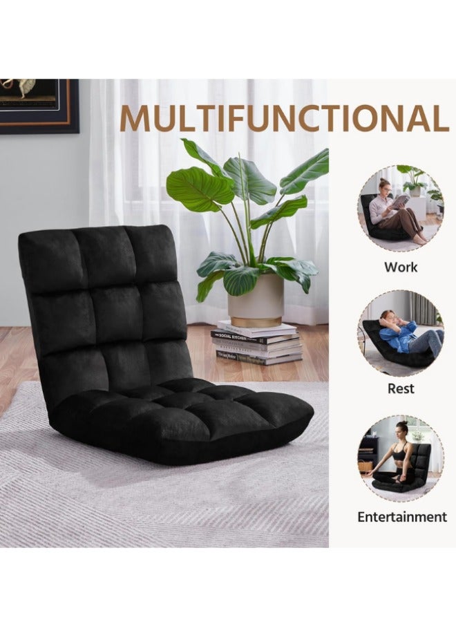 سمارت هوم طقم كراسي تخييم يتكون من كرسيان ، كرسي أرضي قابل للطي فخم مبطن ومريح وناعم الملمس ، مقعد رحلات ،كرسي رياضي، كرسي خارجي وكرسي حديقة - Image 4