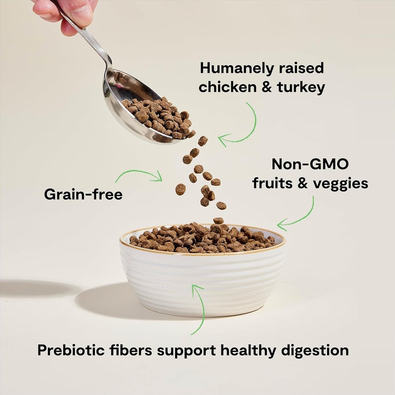 Open Farmgrain Free Homestead Turkey & Chicken Dry Cat Food - 8 LB (3.63 KG) - Image 3