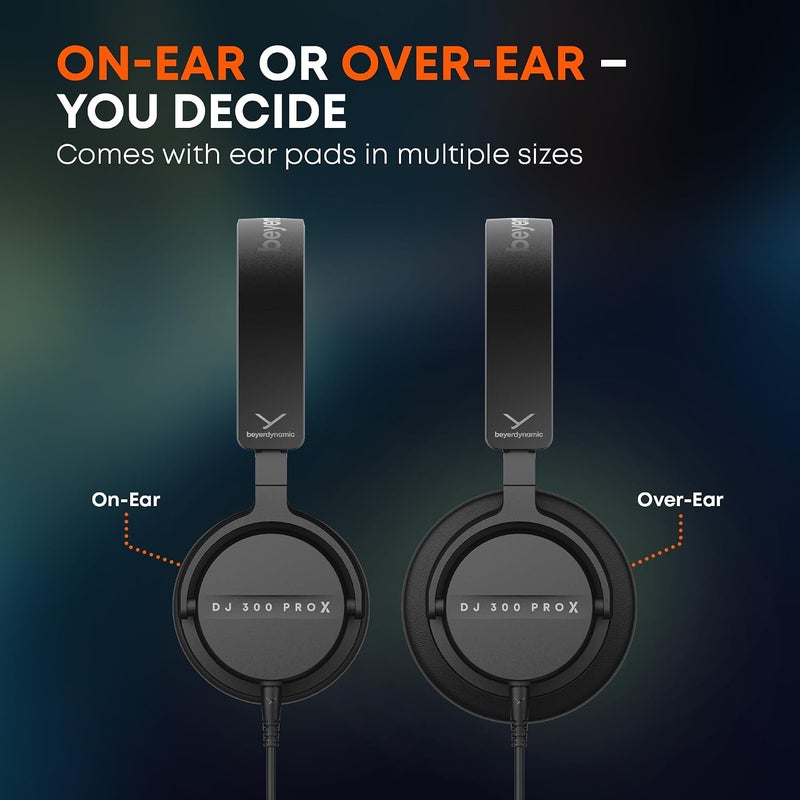 Beyer Dynamic Beyerdynamic DJ 300 Pro X Club Professional DJ Headphones - Image 3
