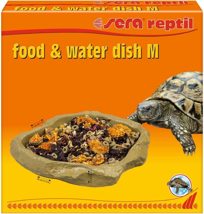 Sera Reptile Food/Water Dish – A Feeding Bowl/Drinking Bowl for Reptiles and Amphibians – Medium Size - Image 2