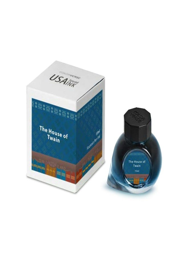 Colorverse Ink - USA Special Series - Connecticut - The House of Twain (15ml) Fountain Pen Ink - Image 1