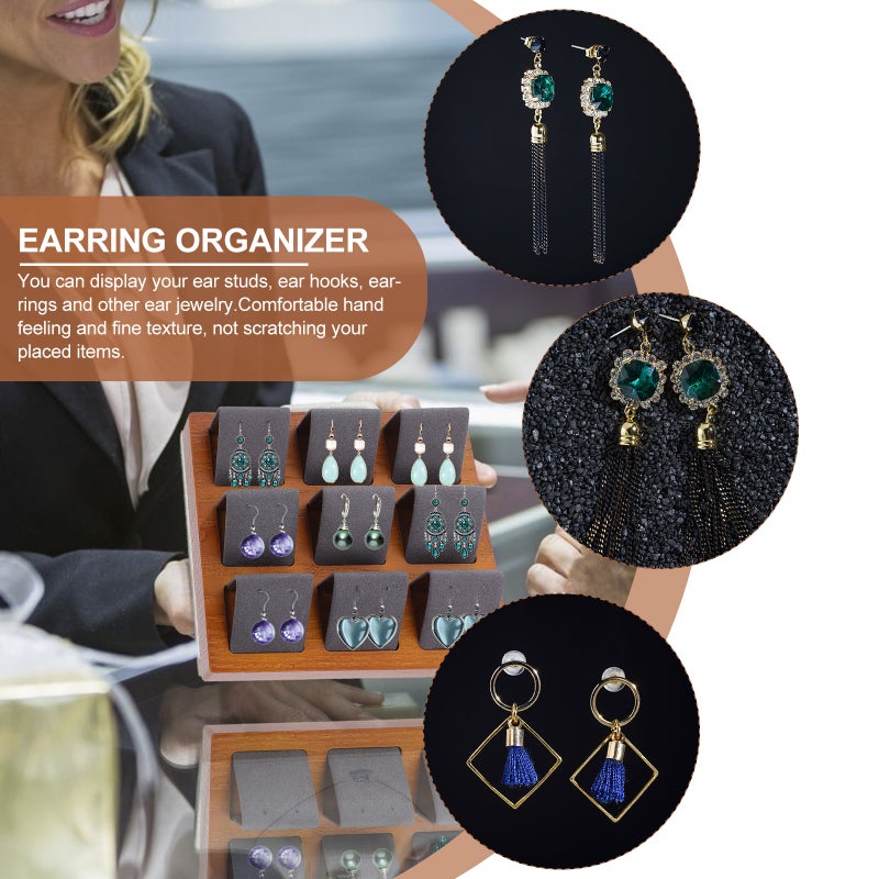 1pc Earring Display Stand Ear Display Stand Earrings Organizer Prop - Image 3