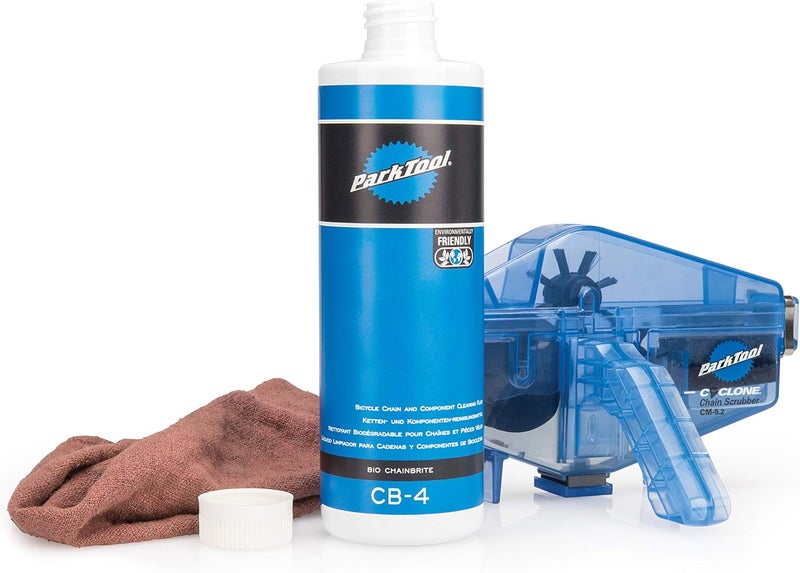 CB-4 Bio Chainbrite Bicycle Chain & Component Cleaning Fluid - 16 fl oz/472 ml Bottle