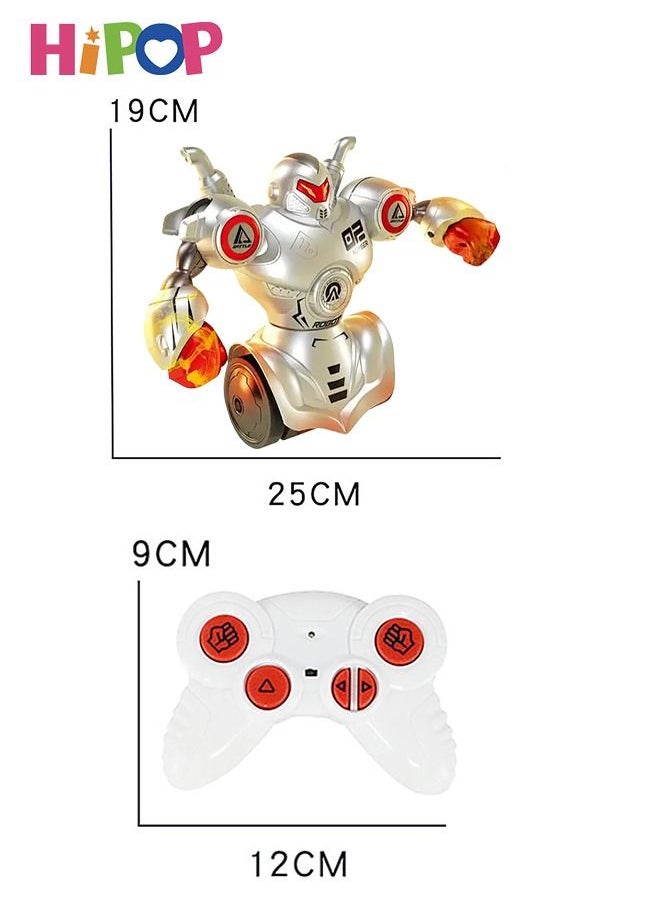 HIPOP - Two Pack RC Robots,Robot Kombat,Boxing Robots Fight To Win! Parent Child Toys,Battle Game - Image 1