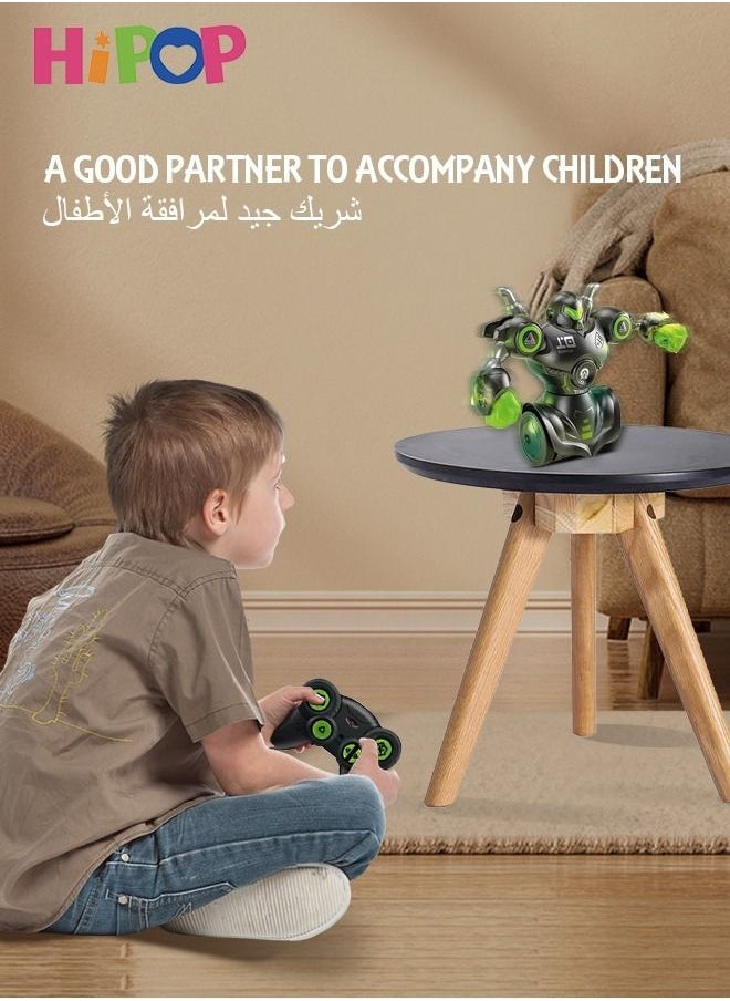 HIPOP - Two Pack RC Robots,Robot Kombat,Boxing Robots Fight To Win! Parent Child Toys,Battle Game - Image 1