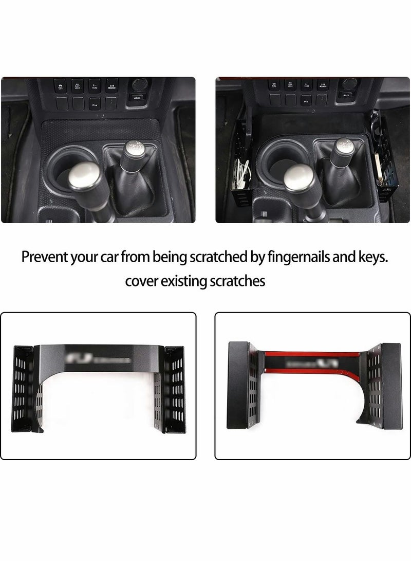 Y&D SYOSI for Toyo-ta FJ Cruiser 2007-2021 car Central Control Gear Panel on Both Sides of The Aluminum Alloy Storage Basket Accessories  - Image 2