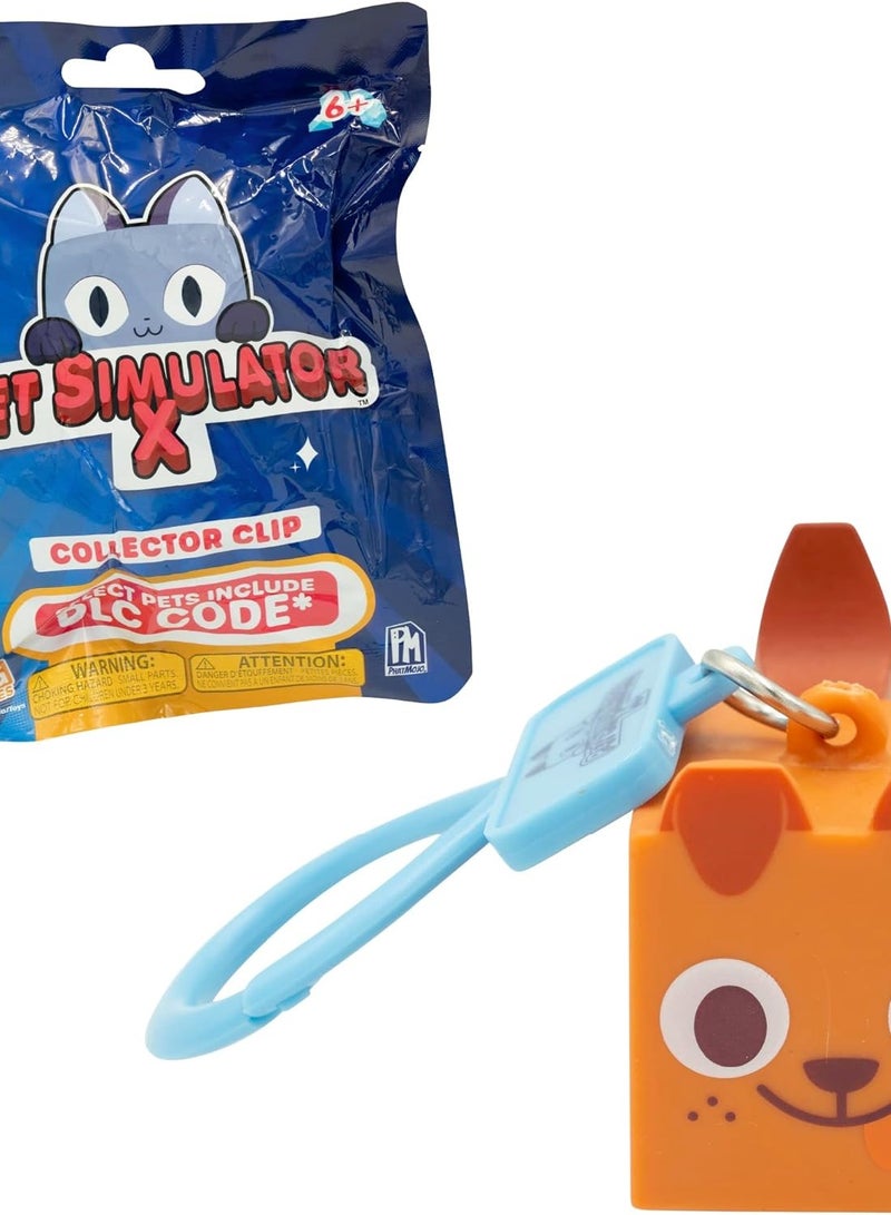 UCC Distributing PET Simulator X - Mystery Pet Minifigure Toys with Collector Clip - Blind Bag 1 Pack and Chance of DLC Code - Surprise Collectable - Image 4