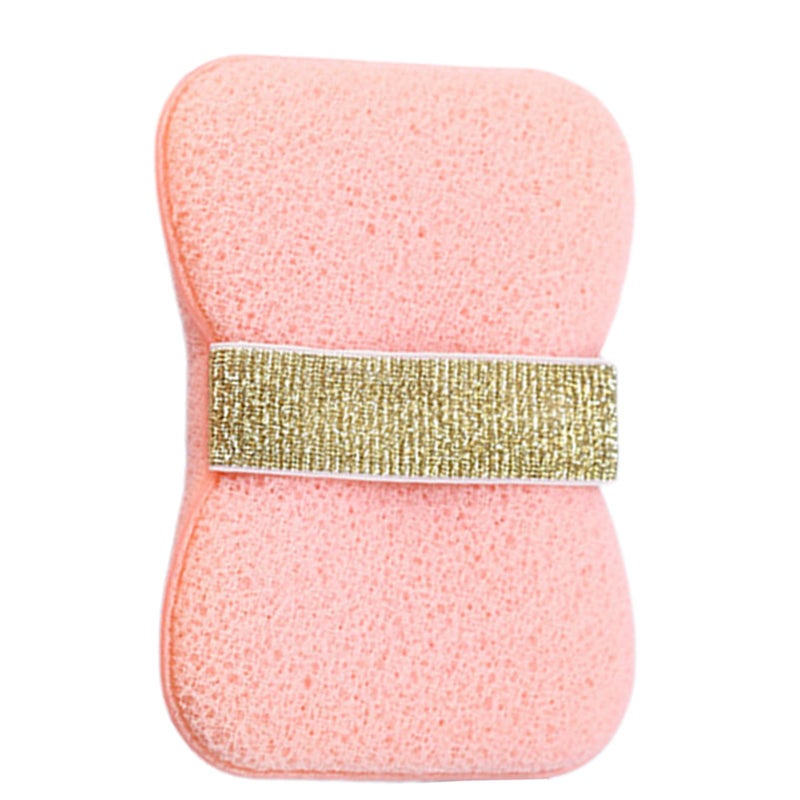 Honeycomb Hair Pink Bath Sponge Soap Saver Shower Scrubber For Women Adults Travel - Image 5