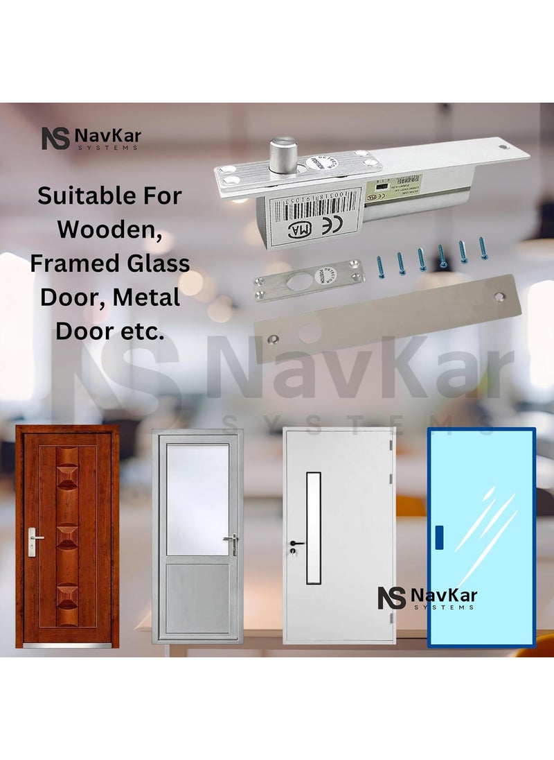 NAVKAR SYSTEMS - NAVKAR SYSTEMS DIY Full Kit Set RFID Keypad Access Control System Electric Drop Bolt Lock Door Bell Remote Control SAC331154 - Image 1