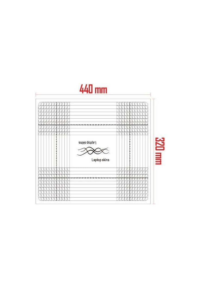 LSS Laptop 17-17.3" Skin Cover with Colorful Purple Butterfly Pattern - Image 3