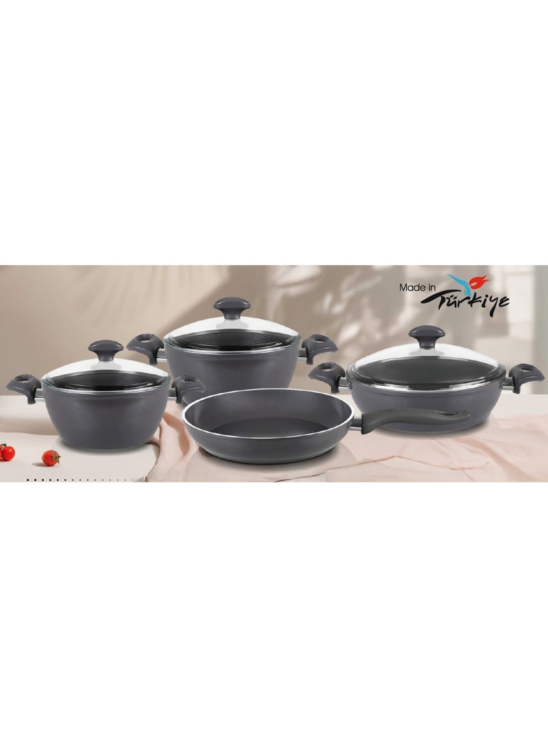 Falez Serafit Ceramic 7-Piece Cookware Set – Complete Ceramic Cooking Solution - Image 2