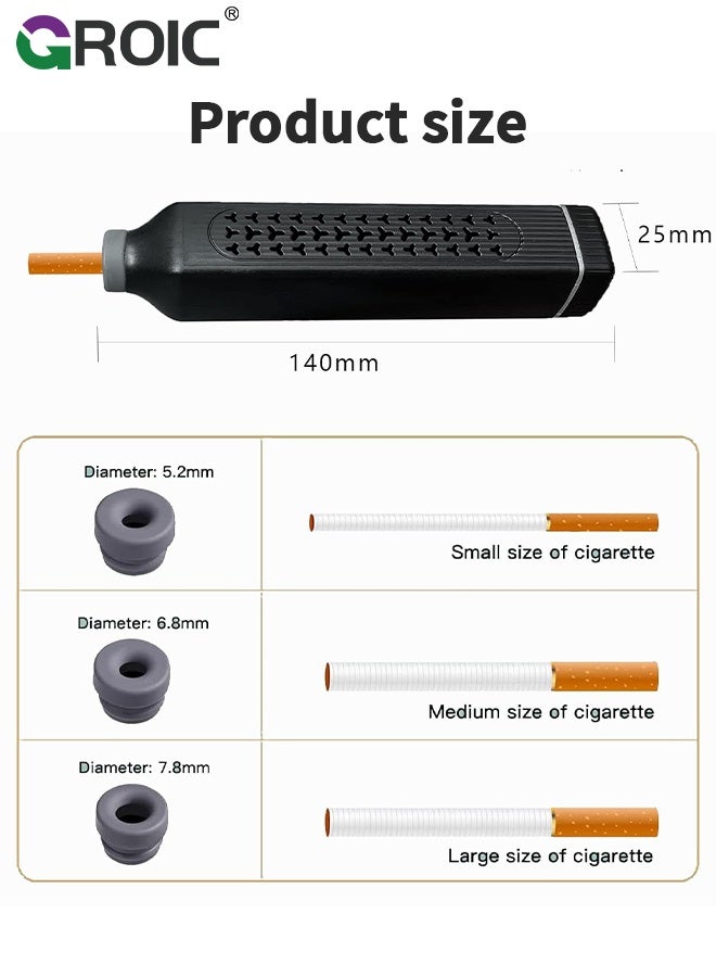 GROIC Car Ashtray,Outdoor Car Home Office Ashtray,Portable Cigarette Ashtray, Cigarette Ash Catcher For Travel, Home, Office, Car - Image 5