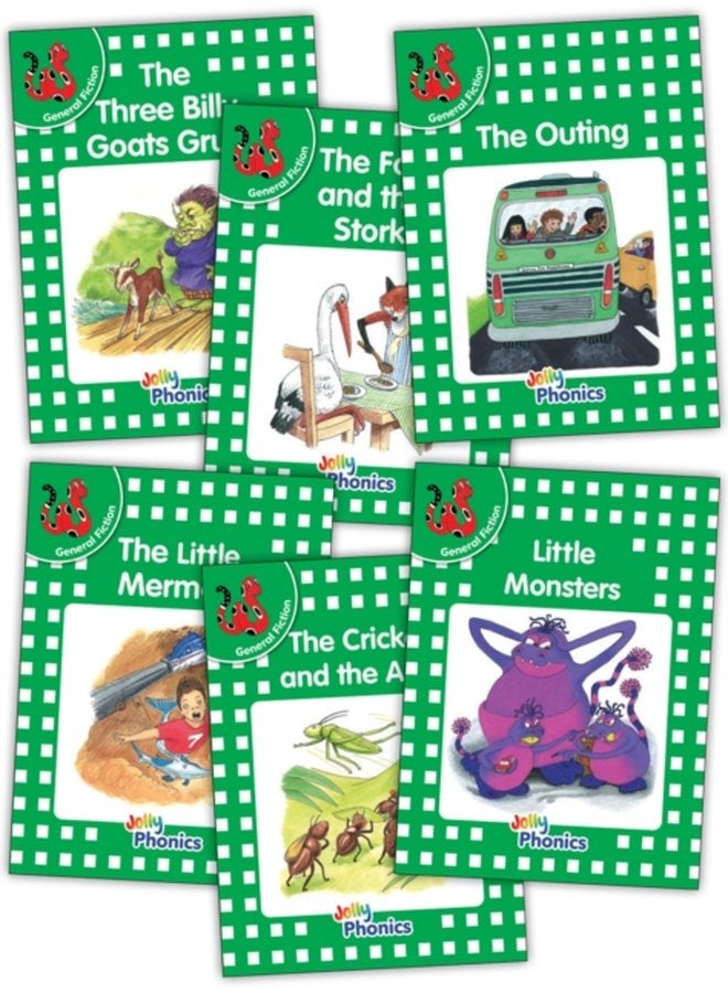 Jolly Phonics Readers General Fiction Level 3 In Precursive Letters British English edition - Paperback