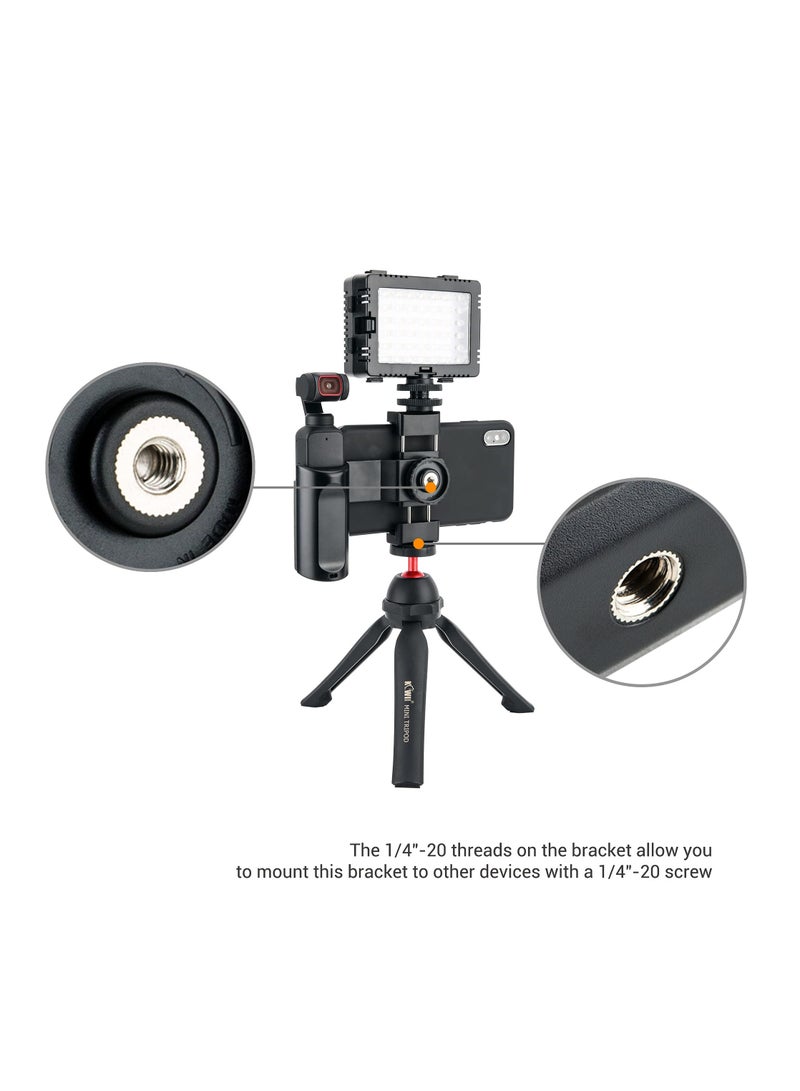 KASTWAVE Pocket Bracket Smart Phone Stand Holder Mounts for Holder Set Compatible DJI OSMO Pocket 2 OSMO Pocket with Cell Phones - Image 4