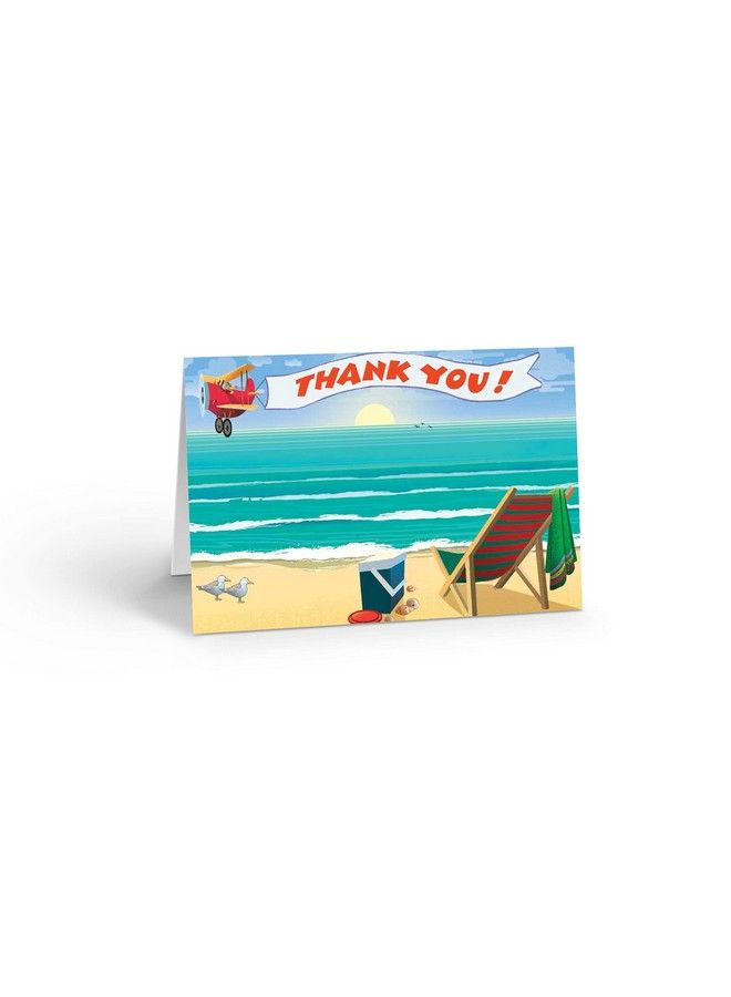Stonehouse Collection Beach Note Cards Assorted Pack 12 Beach Note Cards Per Box Beach Variety Set - Image 4